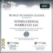 THE BIZZ AWARDS 2008 – WORLD BUSINESS LEADER